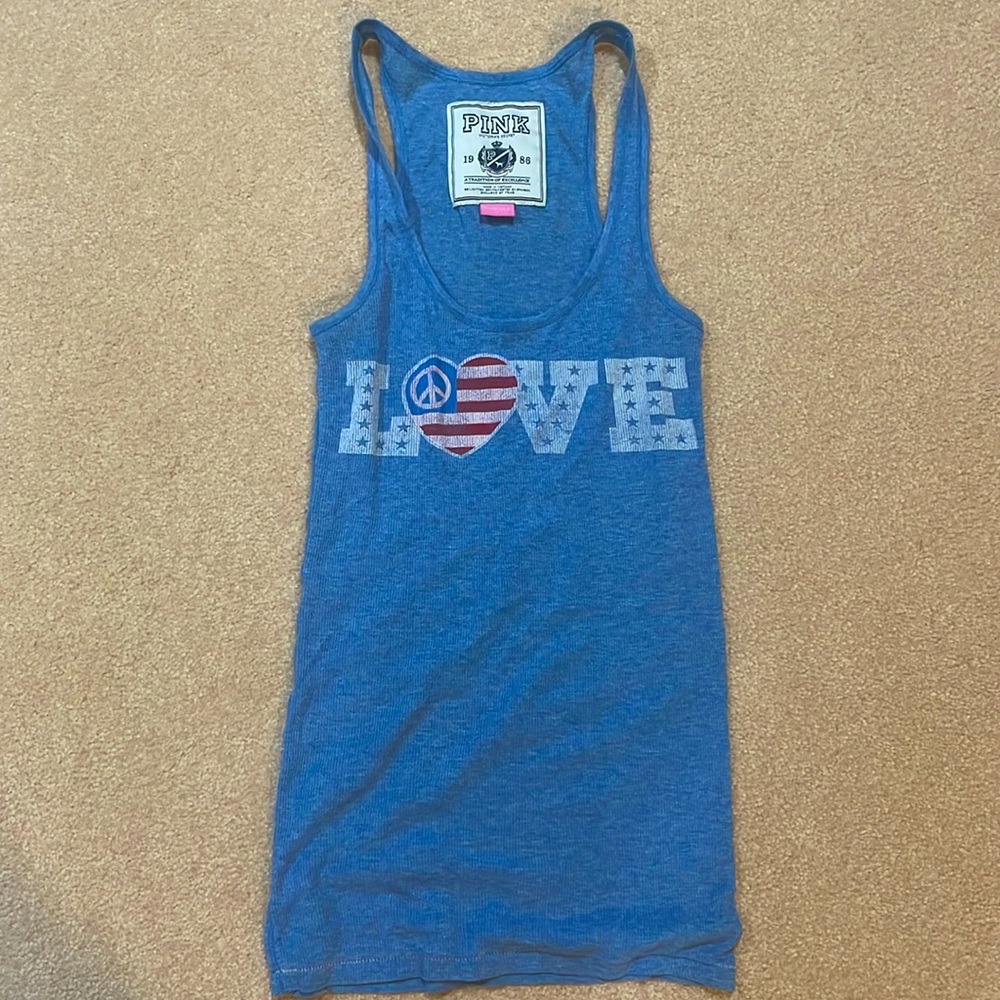 Victoria's Secret Pink Women's Waffle Knit Tank